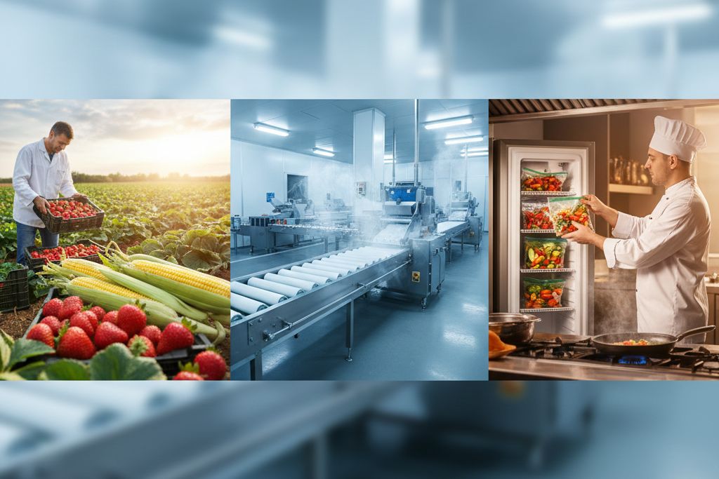 Dondurulmuş Ürünlerin Önemi: Tarladan Mutfağa Ulaşan Tazeliği Koruma Yöntemleri