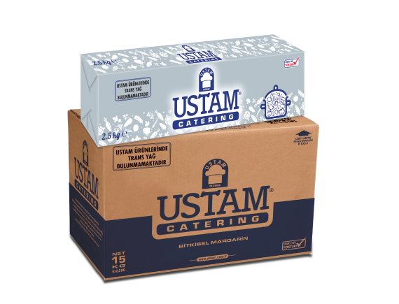 USTAM BLOK MARGARİN 6 X 2,5 KG